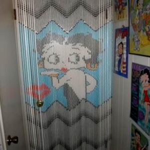 BETTY BOOP DOOR BEADED HANGING CURTAIN/ DEVIDED